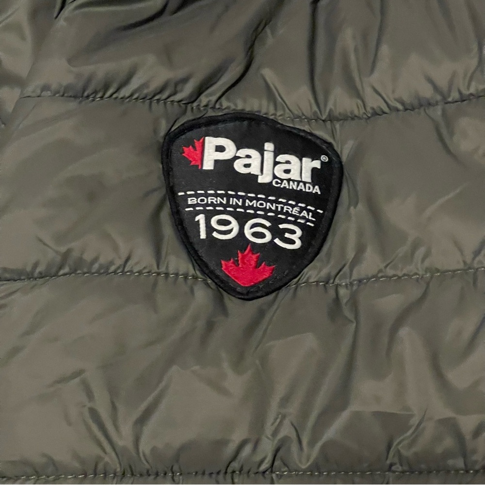 Pajar Women's Olive Hooded Puffer Jacket - Picture 7 of 11